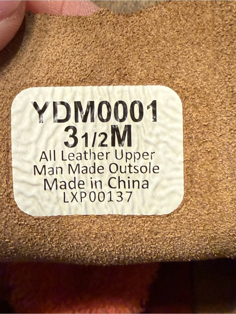 Twisted X Youth 3.5 Casual Moc Toe Leather Shoes in Brown